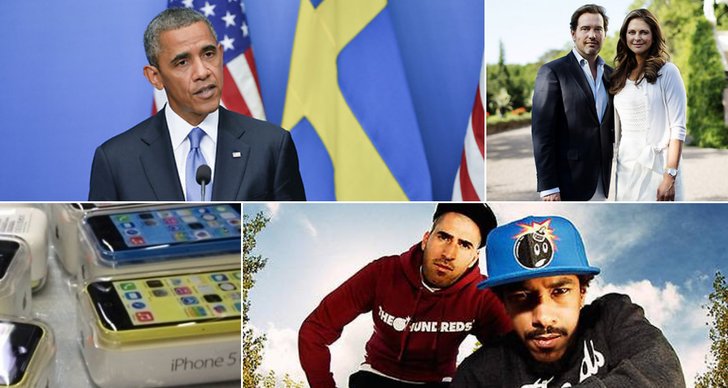 Barack Obama, Flygplan, Näääk, Babylycka, Inne- och utelistan